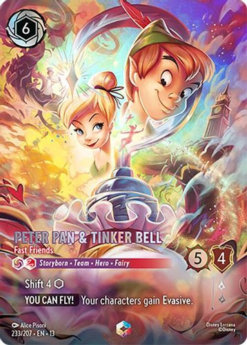 [LOR13-233/207](E) Peter Pan & Tinker Bell - Fast Friends (Foil)