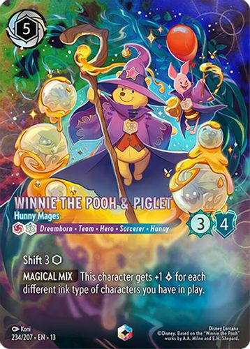 [LOR13-234/207](E) Winnie the Pooh & Piglet - Hunny Mages (Foil)