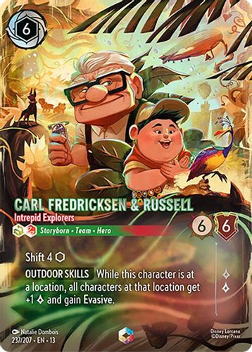 [LOR13-237/207](E) Carl Fredricksen & Russell - Intrepid Explorers (Foil)