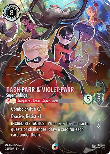 [LOR13-241/207](E) Dash Parr & Violet Parr - Super Siblings (Foil)