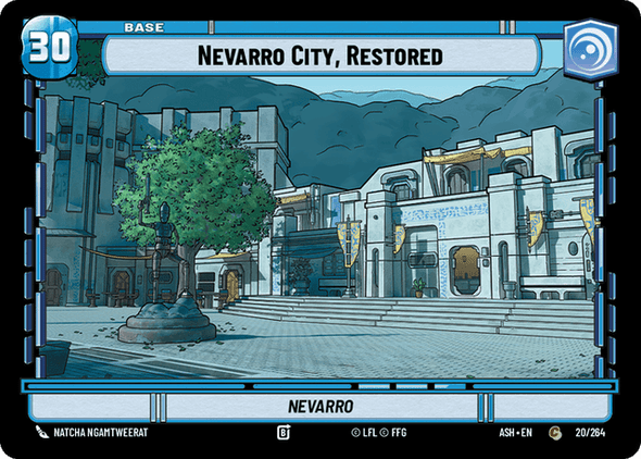 [08-ASH-EN-0020//T03](C) Nevarro City, Restored // Shield