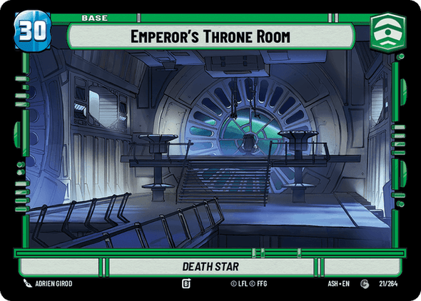 [08-ASH-EN-0021//T01](C) Emperor's Throne Room // Mandalorian