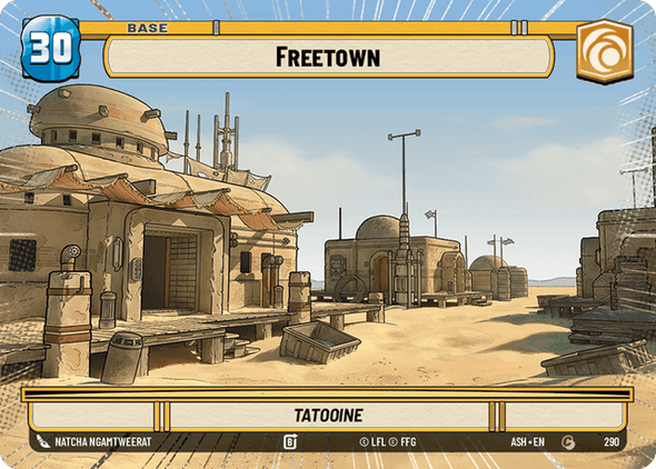 [08-ASH-EN-0290//T06](C) Freetown // Shield (Hyperspace)