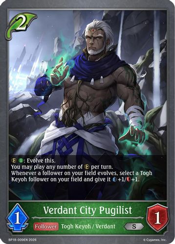 [BP18-009EN](S) Verdant City Pugilist