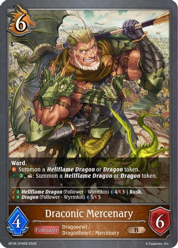 [BP18-074EN](B) Draconic Mercenary