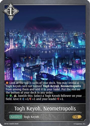 [BP18-120EN](G) Togh Keyoh, Neometropolis