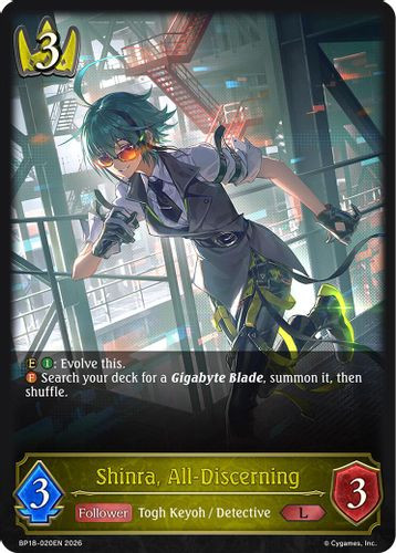 [BP18-020EN](L) Shinra, All-Discerning