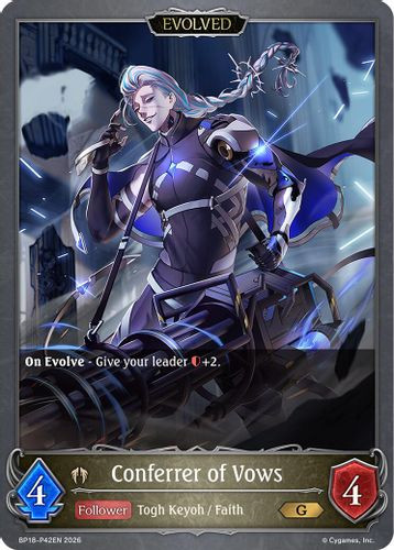 [BP18-P42EN](PG) Conferrer of Vows (Evolved) (Premium Foil)