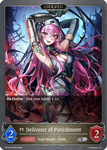 [BP18-P45EN](PS) Deliverer of Punishment (Evolved) (Premium Foil)