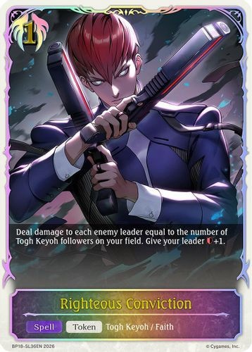 [BP18-SL36EN](SL) Righteous Conviction (Super Legendary)