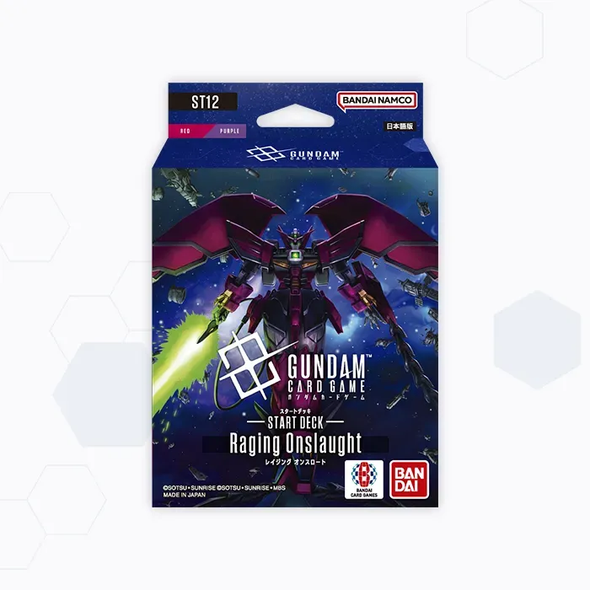 Gundam Starter Deck ST12  - Raging Onslaught ENGLISH