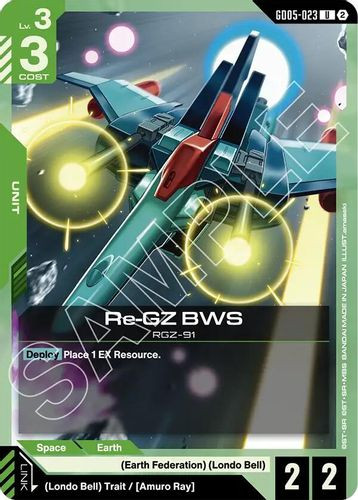 [GD05-023](U) Re-GZ BWS