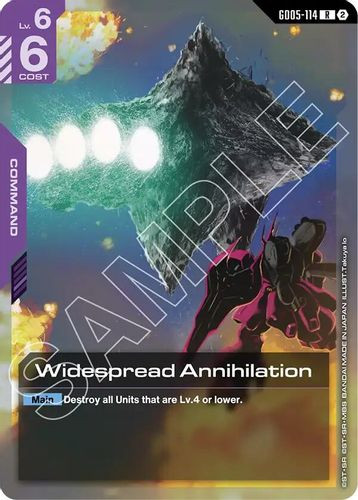 [GD05-114](R) Widespread Annihilation {Foil}