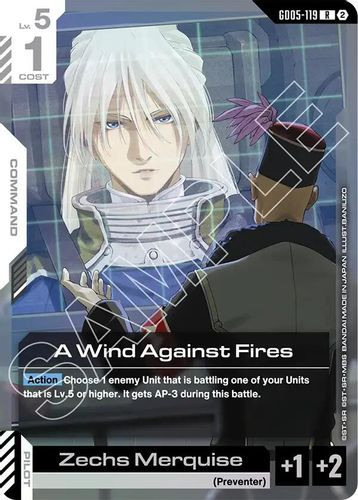 [GD05-119](R) A Wind Against Fires {Foil}