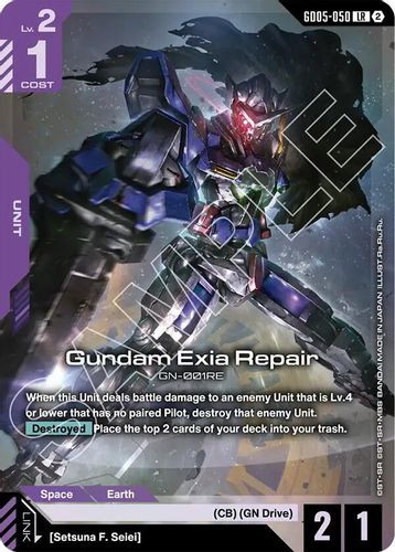 [GD05-050](LR) Gundam Exia Repair {Foil}
