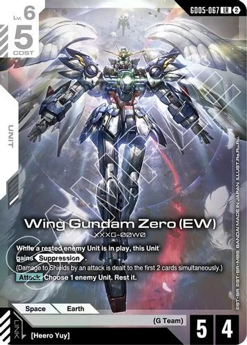 [GD05-067](LR) Wing Gundam Zero (EW) {Foil}