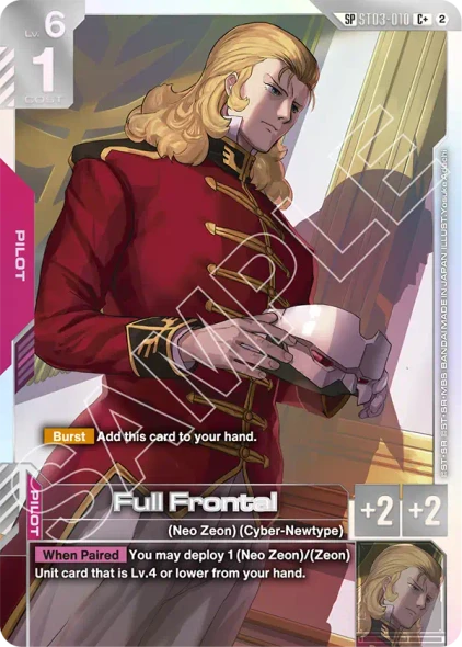 [ST03-010](C+) Full Frontal {SP} {GD05} {Foil}