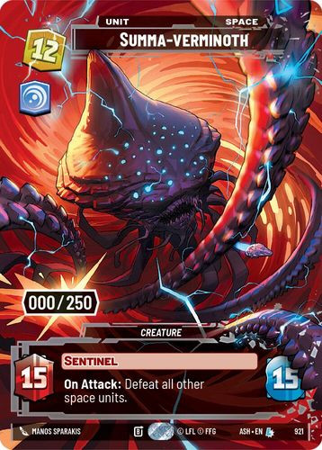 [08-ASH-EN-0921](L) Summa-verminoth (Serialized) (Foil) (167/250)