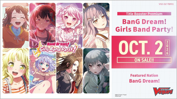 [Vanguard] DZ-TBP01 BanG Dream! Girls Band Party Booster Box
