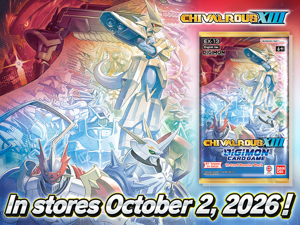 Digimon EX-13 Chivalrous XIII Booster Box