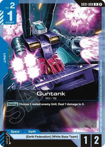 [GD01-008](U) Guntank {SC01 Ver.} {Block 2}