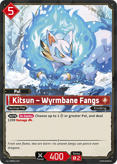 [EBP01-007](U) Kitsun - Wyrmbane Fangs