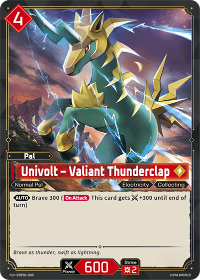 [EBP01-009](U) Univolt - Valiant Thunderclap