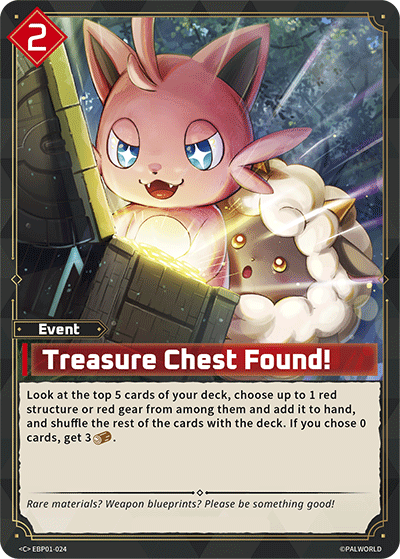 [EBP01-024](C) Treasure Chest Found!