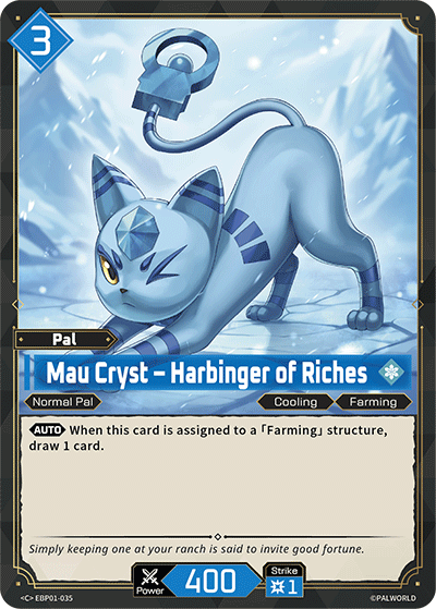 [EBP01-035](C) Mau Cryst - Harbinger of Riches