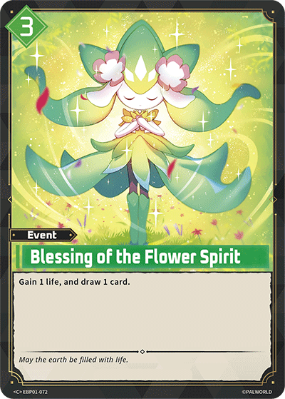 [EBP01-072](C) Blessing of the Flower Spirit