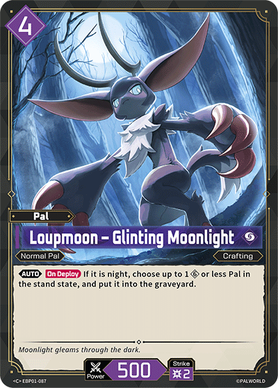[EBP01-087](C) Loupmoon - Glinting Moonlight