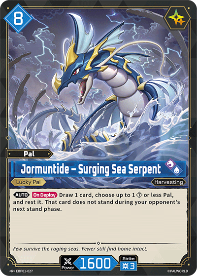 [EBP01-027](R) Jormuntide - Surging Sea Serpent {Foil}