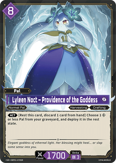 [EBP01-078](SR) Lyleen Noct - Providence of the Goddess {Foil}