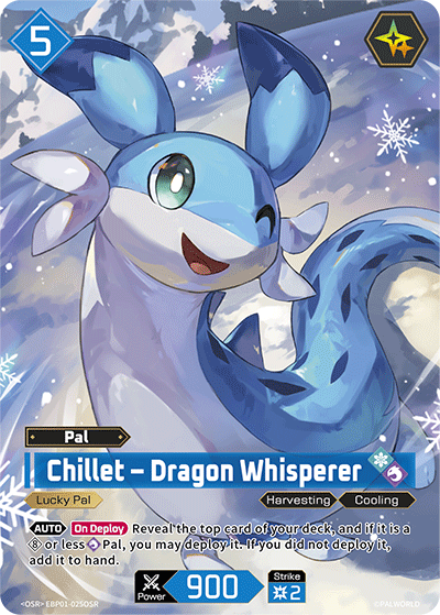 [EBP01-025](OSR) Chillet - Dragon Whisperer {Foil}