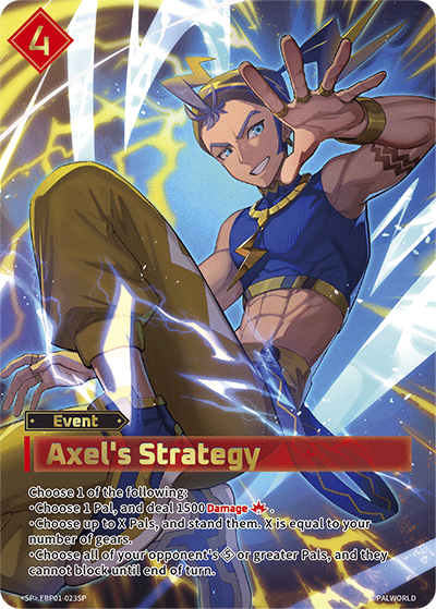 [EBP01-023](SP) Axel's Strategy {Foil}