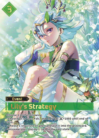 [EBP01-070](SP) Lily's Strategy {Foil}
