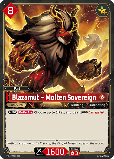 [ETD01-007](TD) Blazamut - Molten Sovereign