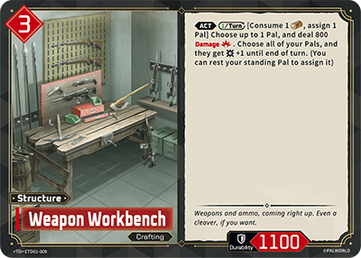 [ETD01-009](TD) Weapon Workbench