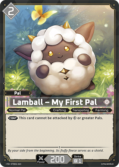 [ETD01-023](TD) Lamball - My First Pal