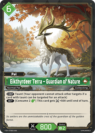 [ETD02-005](TD) Eikthyrdeer Terra - Guardian of Nature