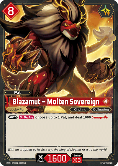 [ETD01-007](TSR) Blazamut - Molten Sovereign {Foil}