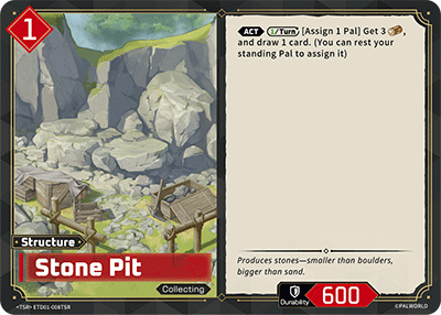 [ETD01-008](TSR) Stone Pit {Foil}