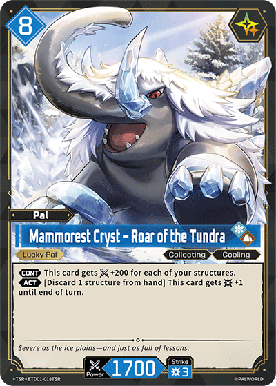 [ETD01-018](TSR) Mammorest Cryst - Roar of the Tundra {Foil}
