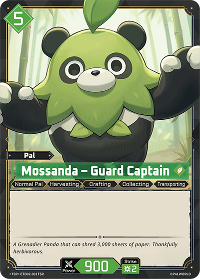 [ETD02-001](TSR) Mossanda - Guard Captain {Foil}