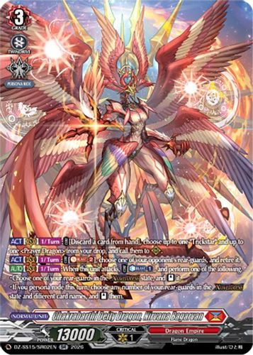 [DZ-SS15/SR02EN](SR) Chakrabarthi Deity Dragon, Nirvana Bagarvan (SR)