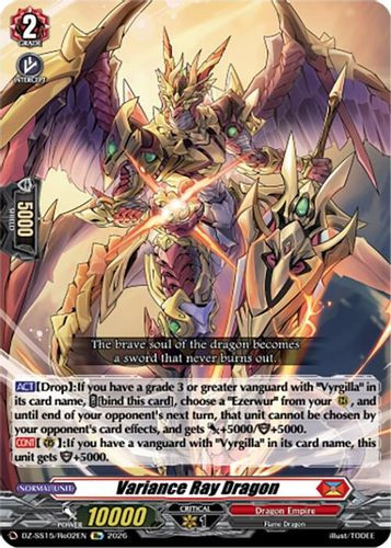 [DZ-SS15/Re02EN](RE) Variance Ray Dragon (RE)
