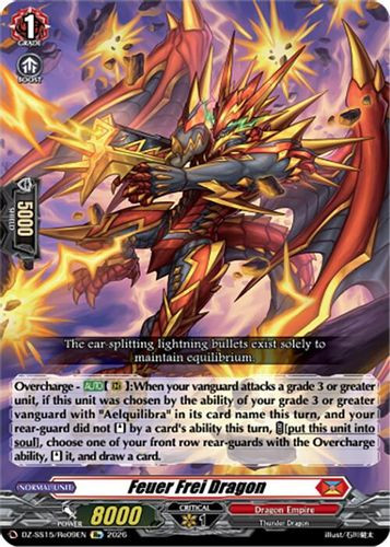 [DZ-SS15/Re09EN](RE) Feuer Frei Dragon (RE)