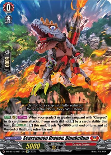 [DZ-SS15/Re11EN](RE) Searcannon Dragon, Dinobellum (RE)