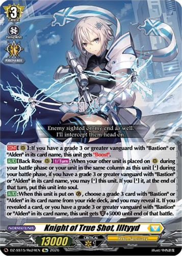 [DZ-SS15/Re24EN](RE) Knight of True Shot, Illtyyd (RE)