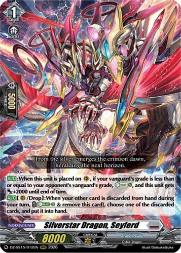 [DZ-SS15/012](RRR) Silverstar Dragon, Seyferd